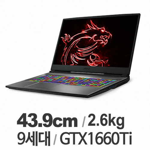 MSI GP시리즈 GP75 Leopard 9SD 피버 (SSD 128GB)