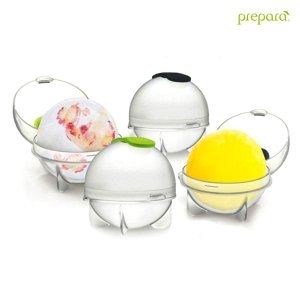 프리파라 얼음트레이 원형얼음틀 아이스볼메이커 4P