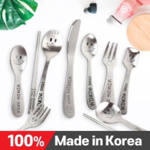  윙킹스마일 스텐 과일꽂이