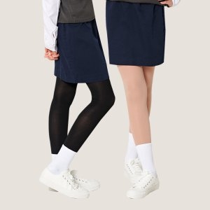 학생용 고탄력 80D 팬티스타킹 (5매)_이미지