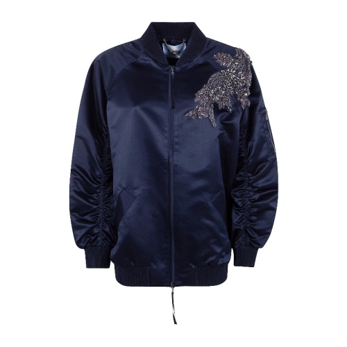 블루걸 봄버 자켓 RA6056T273A 93713 DARK NIGHT_이미지