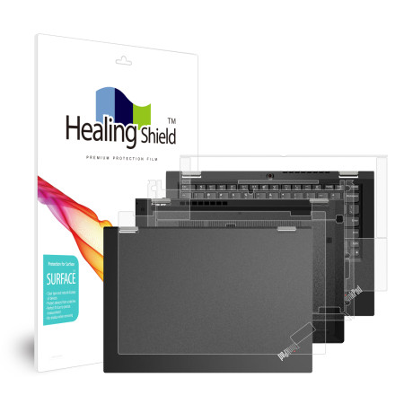 폰트리 힐링쉴드 레노버 씽크패드 L13 Yoga Gen2 무광 외부보호필름 (3종 세트)