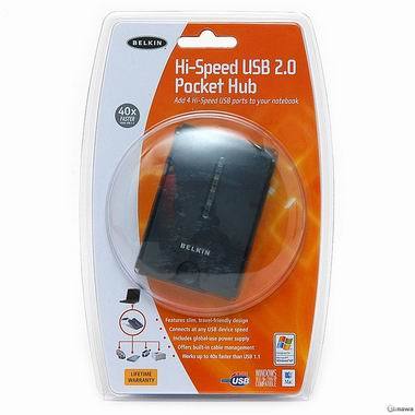 벨킨 Pocket 4port (USB 2.0)_이미지
