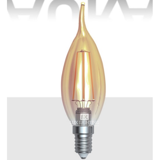 내셔날스테이트코리아 NASPIL LED C37 E14 프레임 촛대구 전구색 4W