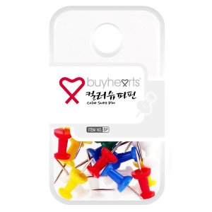 바이하츠 컬러슈파핀 SP 1통 장구핀 칼라압정 압핀이미지입니다. 누르면 해당 게시물로 새창이동합니다.