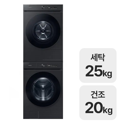 삼성전자 비스포크 AI WF25CB8650BV + DV20CB8600BV_이미지