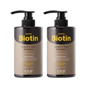 종근당건강 CKD 아미노 비오틴 맥주효모 샴푸 500ml (2개)