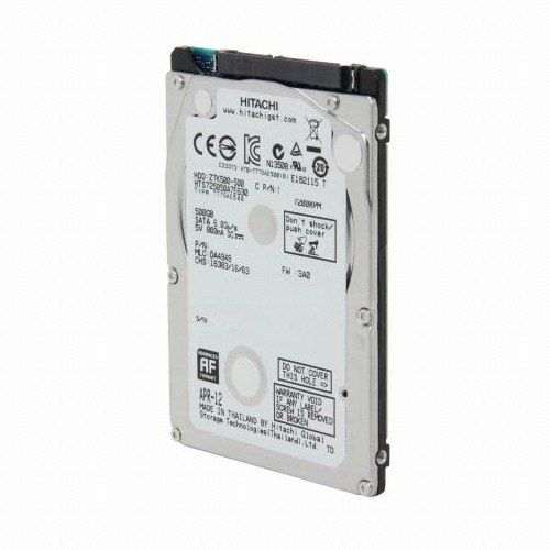 HGST Travelstar Z7K500 7200/32M/노트북용/벌크 (HTS725050A7E630, 500GB)_이미지