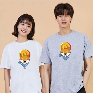  도지코인시바견진돗개5 반팔티 오버핏 W8E5FD8