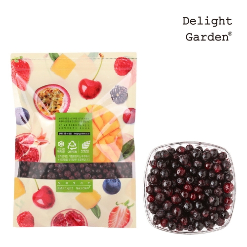 딜라잇가든 냉동 와일드 야생 블루베리 1kg x 5