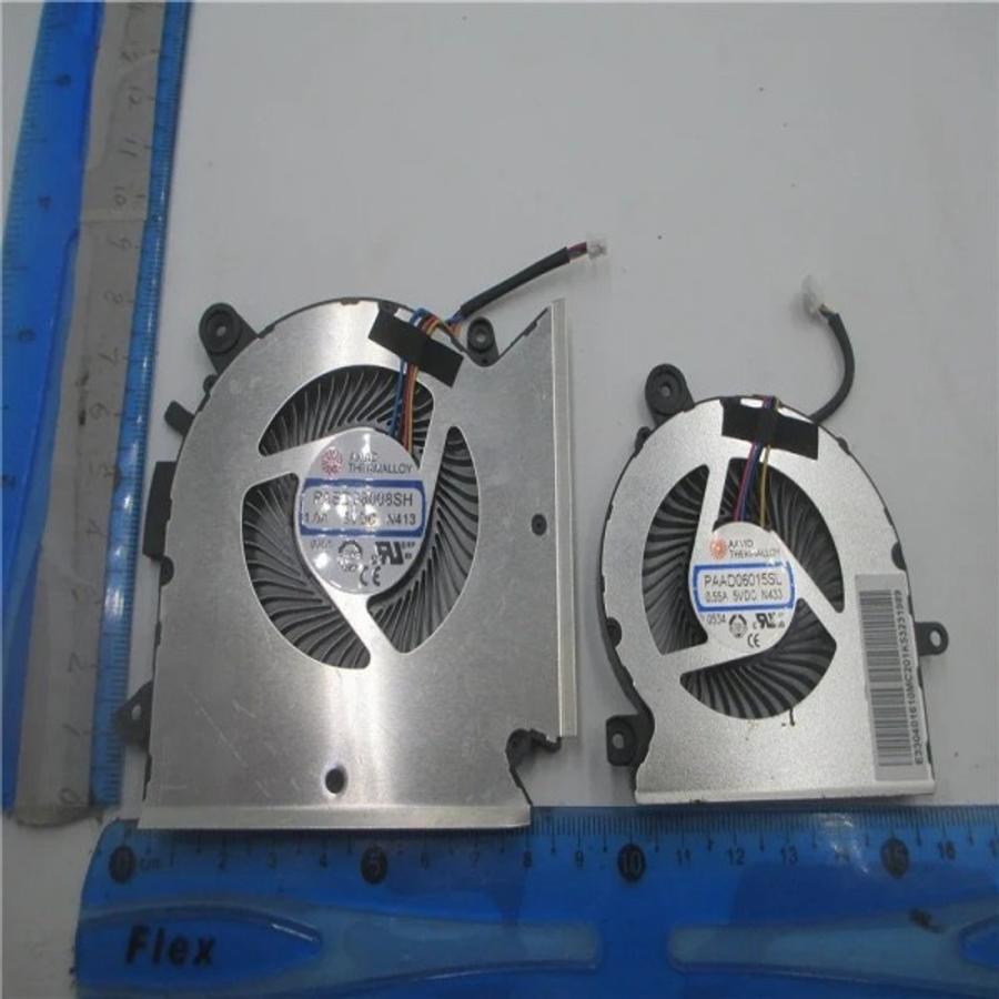 MSI CPU 냉각 팬 PABD08008SH-N413 PAAD06015SL-N433 GF63 GF65 GF65 씬 10SD 10S.._이미지