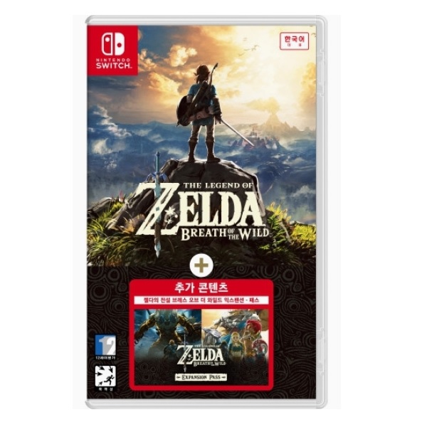 Nintendo 젤다의 전설 브레스 오브 더 와일드 + 익스팬션 패스 한글판