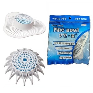 유한킴벌리 파인 볼 화장실 소변기 탈취제_이미지