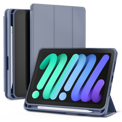 신지모루 iPad mini A17 Pro 7세대 신지폴리오 펜슬 스마트커버 케이스