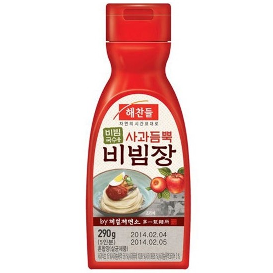 해찬들 사과듬뿍 비빔장 290g (6개)_이미지