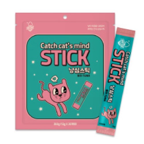 [불명] 땅파서팜 냥심스틱 참치 360g (12g x 30p) (2개)