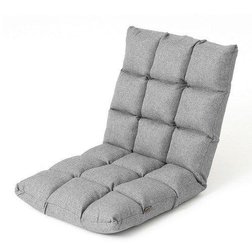 5단 각도조절 패브릭 좌식소파 1인용