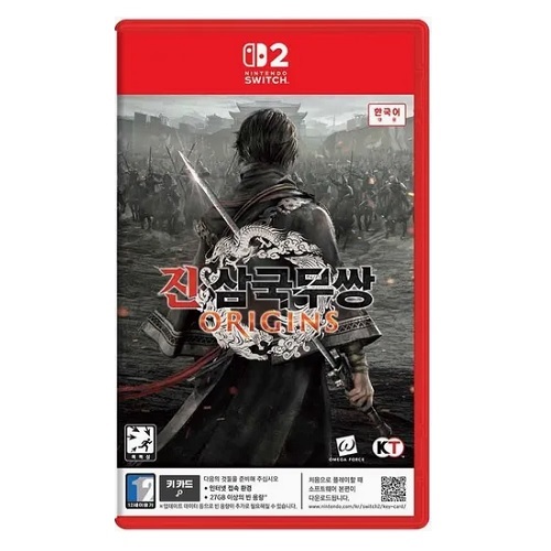 진 삼국무쌍: 오리진 한글판 SWITCH2, 패키지키카드_이미지