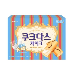 크라운제과 쿠크다스 케이크 77g (5개)_이미지