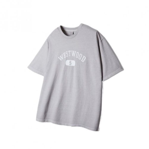 피그먼트 국내판 후브스 워싱 그래픽 반팔티 시멘트 428049_이미지