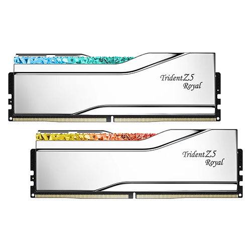 G.SKILL DDR5-6400 CL32 TRIDENT Z5 ROYAL 실버 패키지 (64GB(32Gx2))_이미지