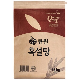 큐원 <b>흑설탕</b> 15kg
