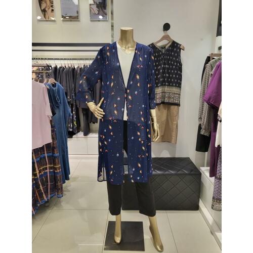 세정 올리비아로렌 쉬폰 롱로브가디건 VOCNLWM5341