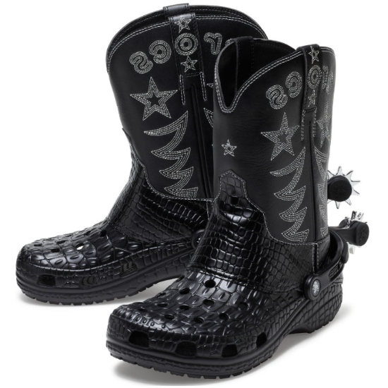 크록스 클래식 카우보이 부츠 208695-001