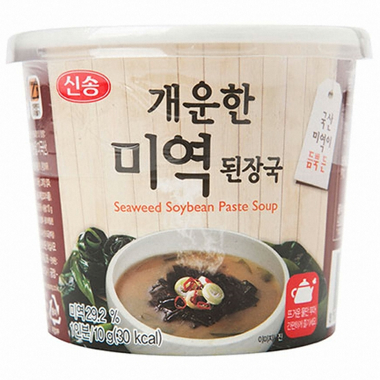 개운한 미역 된장국 10g