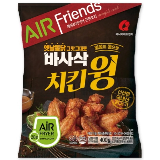 마니커 바사삭 치킨윙 400g (4개)