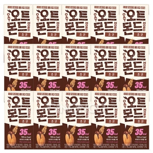 롯데칠성음료 오트몬드 저당 초코 190ml (15개)_이미지