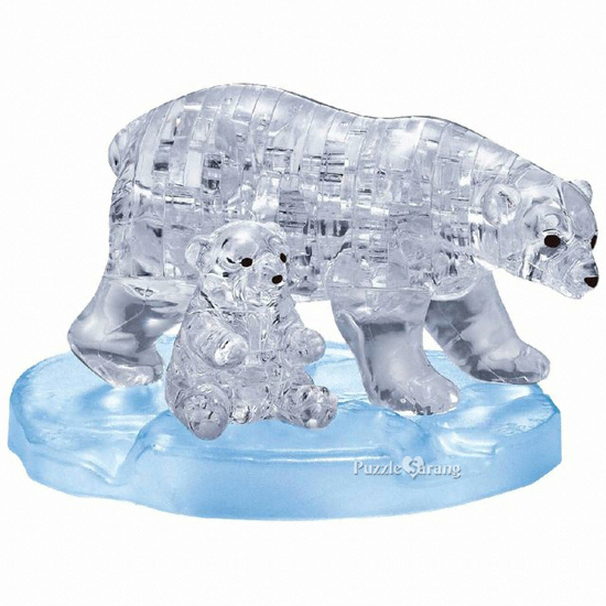 [불명] 3D 크리스탈퍼즐 북극곰 (40P)