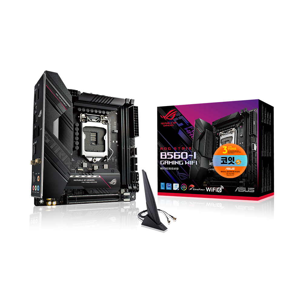 ASUS ROG STRIX B560-I GAMING WIFI 코잇