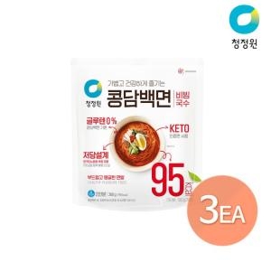 대상 청정원 두부로만든 비빔국수 콩담백면 423.6g [4개]
