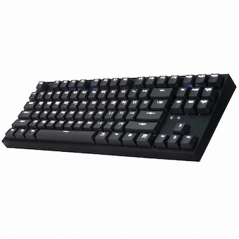 COX <b>CK87</b> 블랙 게이트론 LED 게이밍 기계식