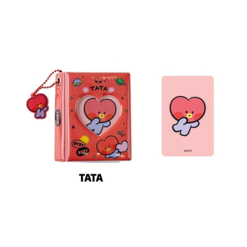 솔로몬 BT21 미니니 포토카드 바인더 타타(TATA)_이미지