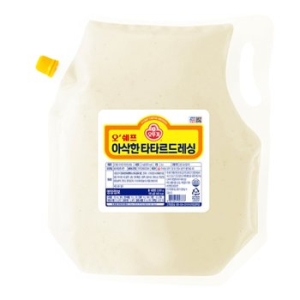 오뚜기 오쉐프 아삭한 타타르드레싱 2kg (1개)