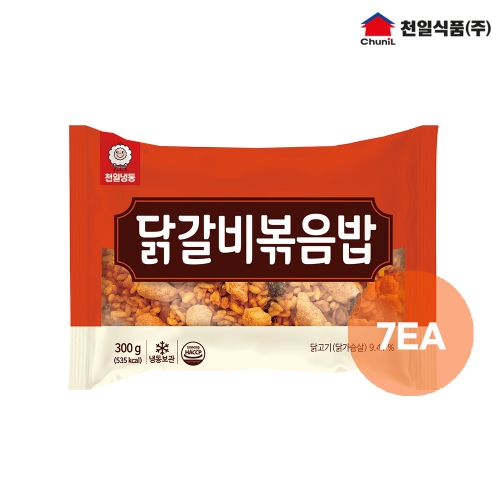 천일식품 닭갈비 볶음밥 300g (7개)_이미지