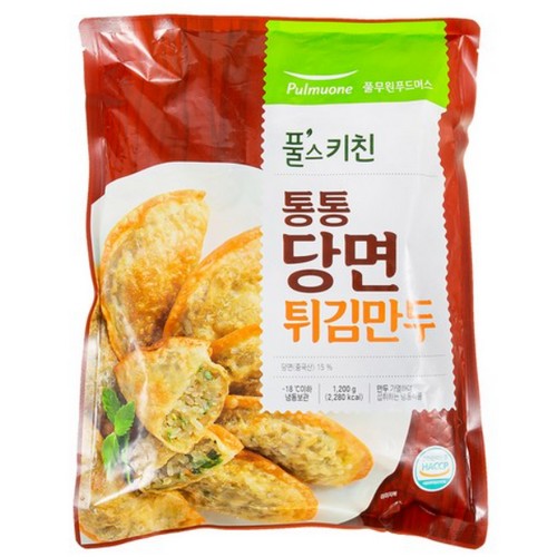 풀무원푸드머스 풀스키친 통통당면 튀김만두 1.2kg (1개)_이미지