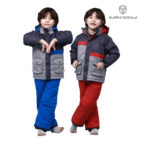  와이키 아동 블루 스키보드자켓 (YJ1400)