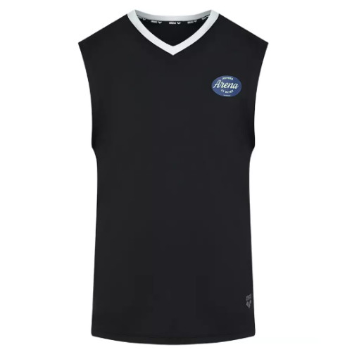 아레나 남성 써니 스위머 슬리브리스 래쉬가드 A5BM1PR06BLK이미지입니다. 누르면 해당 게시물로 새창이동합니다.