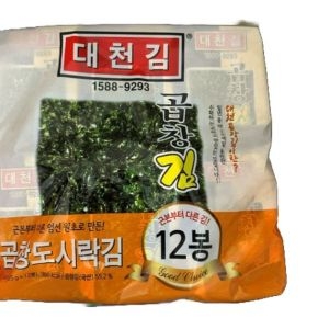 대천김 곱창 도시락김 5g (12개)_이미지