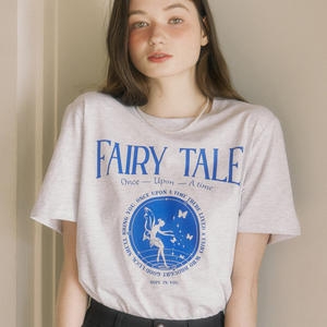 �ƿ�ȣ�� Fairy Tale T-shirt Light Grey H24SM1-TS10-LGR