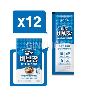 팔도 비빔장 시그니처 스틱형 300g(30gx10입) (12개)