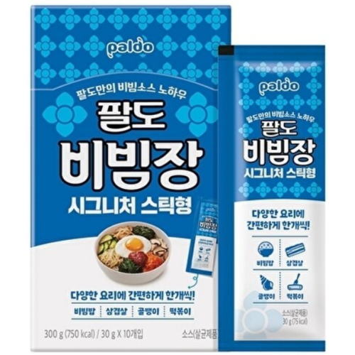 팔도 비빔장 시그니처 스틱형 300g (30g x 10입) (12개)