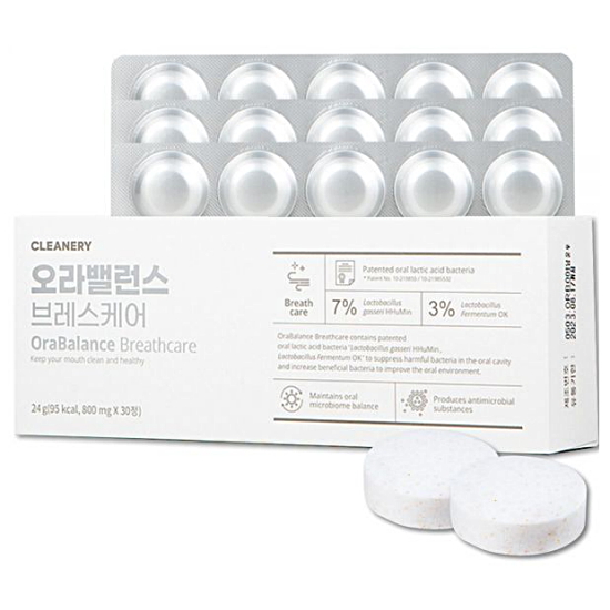 오라밸런스 브레스케어 30정