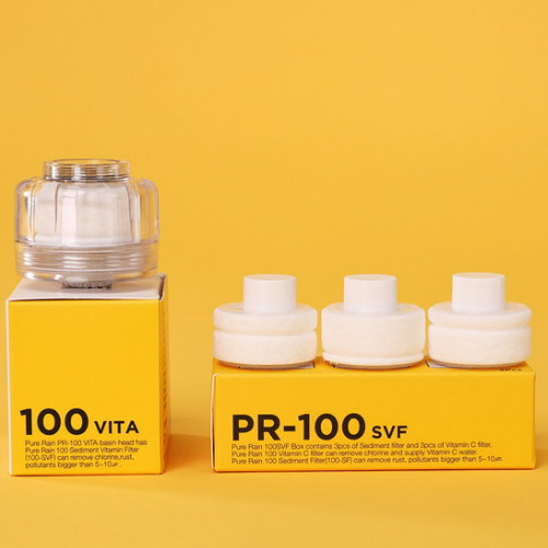 케이엔텍 퓨어레인 PR-100 VITA 세면대용 녹물제거 필터 1년구성 (1세트)