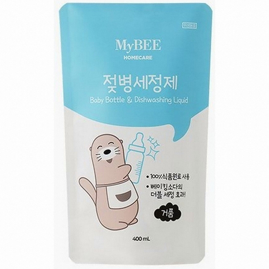 마이비 젖병세정제 거품형 리필 400ml (1개)_이미지