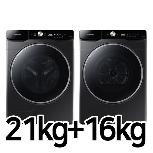 삼성전자 그랑데 AI WF21T9500KV + AI DV16T9720SV (상단설치키트 포함)