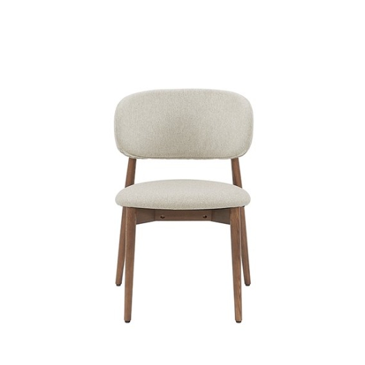 까사미아 포멜로 브라운 세라믹 식탁 1600 (패브릭의자4개)_이미지